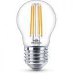 7532139 : Philips Classic LED-Lampe E27 P45 6,5W 2.700K klar | Sehr große Auswahl Lampen und Leuchten.