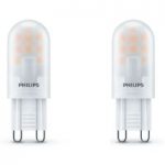 7532143 : Philips LED-Stiftsockellampe G9 1,9W 2.700K 2er | Sehr große Auswahl Lampen und Leuchten.