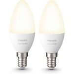 7534161 : Philips Hue White 5,5W E14 LED-Kerzenlampe 2er-Set | Sehr große Auswahl Lampen und Leuchten.