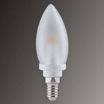 7600916 : Paulmann E14 LED-Kerzenlampe 4W 827 satiniert | Sehr große Auswahl Lampen und Leuchten.