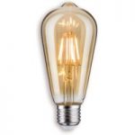 7600956 : Paulmann LED-Rustikalampe E27 5W in Gold | Sehr große Auswahl Lampen und Leuchten.