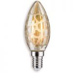 7600961 : Paulmann Krokoeis LED-Kerzenlampe E14 2,5W gold | Sehr große Auswahl Lampen und Leuchten.