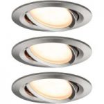 7601217 : Paulmann Bluetooth Coin LED-Einbauleuchte 6W eisen | Sehr große Auswahl Lampen und Leuchten.
