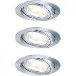 7601331 : Paulmann LED-Spot Coin 3x7W dimm-/schwenkbar, Alu | Sehr große Auswahl Lampen und Leuchten.