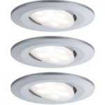 7601540 : Paulmann LED-Außen-Einbauspot Calla 3er chrom | Sehr große Auswahl Lampen und Leuchten.