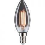 7601558 : LED-Kerzenlampe E14 4W 2.200K Rauchglas, dimmbar | Sehr große Auswahl Lampen und Leuchten.