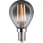 7601559 : LED-Tropfenlampe E14 4W 2.200K Rauchglas, dimmbar | Sehr große Auswahl Lampen und Leuchten.