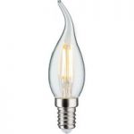 7601609 : LED-Kerze E14 4,8W Filament 2.700K Windstoß klar | Sehr große Auswahl Lampen und Leuchten.