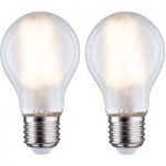 7601648 : LED-Lampe E27 7W Filament 2.700K matt 2er-Packung | Sehr große Auswahl Lampen und Leuchten.