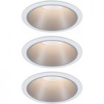 7601687 : Paulmann Cole LED-Spotlight silber-weiß 3er-Set | Sehr große Auswahl Lampen und Leuchten.