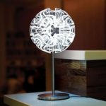 7751013 : Designer-Tischleuchte Coral mit LED, klar | Sehr große Auswahl Lampen und Leuchten.