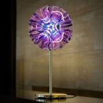 7751014 : Designer-Tischleuchte Coral mit LED, violett | Sehr große Auswahl Lampen und Leuchten.