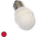 8011052 : E27 Golfball-Lampe 1W 5,5 VA rot | Sehr große Auswahl Lampen und Leuchten.