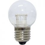 8011055 : LED-Golfball-Lampe E27, 0,7W, warmweiß, klar | Sehr große Auswahl Lampen und Leuchten.