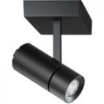 8020266 : Ribag Spyke matt-schwarzer LED-Strahler warmweiß | Sehr große Auswahl Lampen und Leuchten.