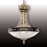 8023136 : Tudor Pendelleuchte m. Asfourkristall | Sehr große Auswahl Lampen und Leuchten.