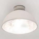 8029092 : Industriell geprägte Deckenleuchte Jimmy weiß/silb | Sehr große Auswahl Lampen und Leuchten.