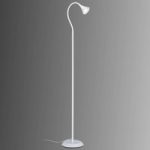 8029173 : Flexible LED-Stehleuchte Viper in weißem Lack | Sehr große Auswahl Lampen und Leuchten.