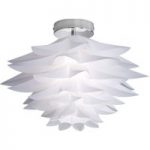 8029193 : Weiße Deckenleuchte Bromelie in floraler Optik | Sehr große Auswahl Lampen und Leuchten.