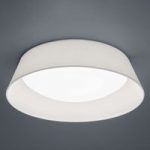 8029238 : LED-Deckenleuchte Ponts mit weißem Textilschirm | Sehr große Auswahl Lampen und Leuchten.