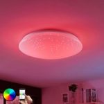 8032184 : LED-Deckenlampe Jelka, WiZ, RGBW-Farbwechsel, rund | Sehr große Auswahl Lampen und Leuchten.