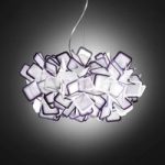 8503182 : Slamp Clizia - Designer-Pendelleuchte, lila | Sehr große Auswahl Lampen und Leuchten.