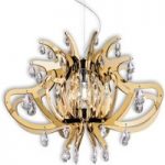 8503240 : Slamp Lillibet - goldene Designer-Pendelleuchte | Sehr große Auswahl Lampen und Leuchten.