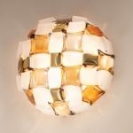 8503375 : Slamp Mida Wandleuchte, 32x32 cm, amber/weiß | Sehr große Auswahl Lampen und Leuchten.