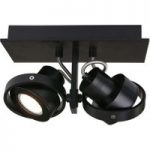 8509810 : LED-Deckenspot Westpoint 2fl schwarz | Sehr große Auswahl Lampen und Leuchten.