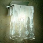 8510325 : Aluminium/Glas Wandleuchte MURANO | Sehr große Auswahl Lampen und Leuchten.