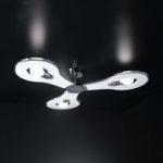 8525056 : Designer-Deckenlampe Flat 3-flammig, weiß | Sehr große Auswahl Lampen und Leuchten.