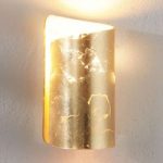 8525206 : Wandleuchte Papiro, gold | Sehr große Auswahl Lampen und Leuchten.