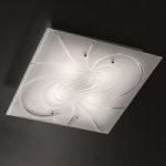 8525835 : Quadratische Deckenlampe Mistral 50 cm | Sehr große Auswahl Lampen und Leuchten.