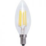 8536075 : E14 4W 826 LED-Kerzenlampe in Kohlefadenoptik | Sehr große Auswahl Lampen und Leuchten.