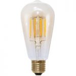 8536081 : E27 6W 920 LED-Rustikalampe in Kohlefadenoptik | Sehr große Auswahl Lampen und Leuchten.