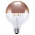 8536130 : E27 8W 926 LED-Kopfspiegellampe Globe G125, kupfer | Sehr große Auswahl Lampen und Leuchten.