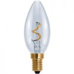 8536192 : E14 2,2W 922 LED-Filament-Kerzenlampe Curved klar | Sehr große Auswahl Lampen und Leuchten.