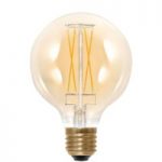 8536245 : LED-Globelampe E27 G95 6W 2.000K 325 lm gold | Sehr große Auswahl Lampen und Leuchten.