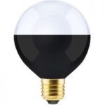 8536337 : SEGULA LED-Globe 60 E27 4,7W Bottom Mirror schwarz | Sehr große Auswahl Lampen und Leuchten.