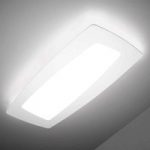 8539444 : Weiße LED-Deckenlampe Debra Rettangolo 65 cm | Sehr große Auswahl Lampen und Leuchten.
