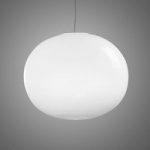 8539485 : Weiße Kugel-Hängeleuchte Aria 45 cm | Sehr große Auswahl Lampen und Leuchten.