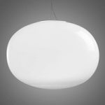 8539486 : Weiße Kugel-Hängeleuchte Aria 60 cm | Sehr große Auswahl Lampen und Leuchten.