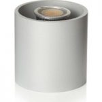 8544007 : Lindby Parvin Aluminium-Downlight, rund, grau | Sehr große Auswahl Lampen und Leuchten.