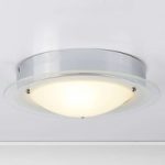 8570232 : Juna - Deckenlampe fürs Bad mit Glasrand | Sehr große Auswahl Lampen und Leuchten.