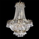 8570416 : Kristall-Kronleuchter Versailles goldfarben 55 cm | Sehr große Auswahl Lampen und Leuchten.
