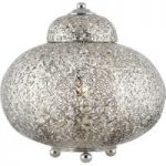 8570672 : Tischlampe Moroccan Fretwork in Nickel glänzend | Sehr große Auswahl Lampen und Leuchten.