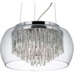 8573004 : Glas-Hängeleuchte Curva in glanzvollem Design | Sehr große Auswahl Lampen und Leuchten.