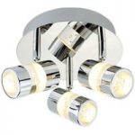8573058 : LED-Deckenrondell Bubbles, IP44, dreiflammig | Sehr große Auswahl Lampen und Leuchten.