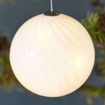8577139 : Dekorationslampe LED Heaven Ball weiß Ø 12 cm | Sehr große Auswahl Lampen und Leuchten.