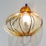 8581014 : Wandleuchte SULTANO aus Murano-Glas, 33 cm | Sehr große Auswahl Lampen und Leuchten.